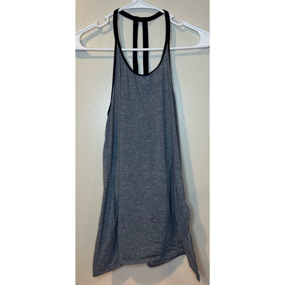 Athleta Women’s Essence Satin Mesh Tank Size Medium - Picture 3 of 8